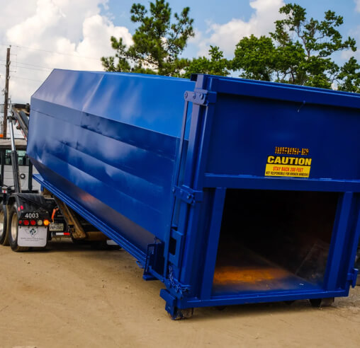 Compacting Dumpster Granbury 3