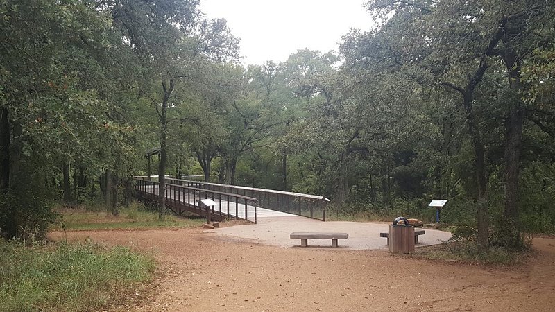 Elmer W. Oliver Nature Park Neighborhood in Mansfield